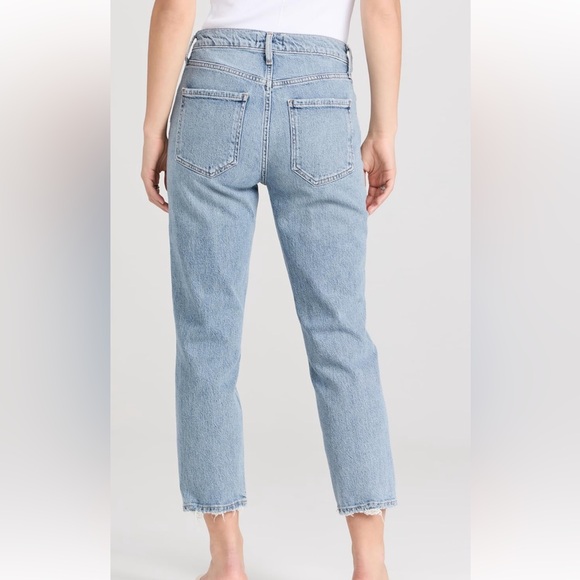 Agolde Riley Crop Straight Jeans - Picture 3 of 8
